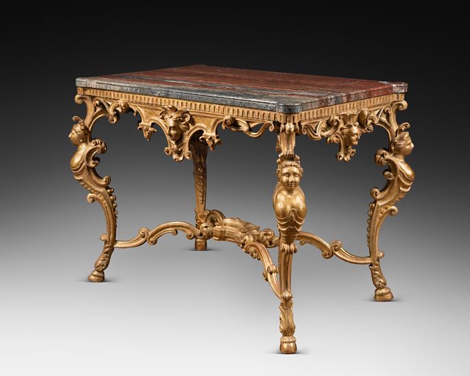 An Italian Mid 18th Century gilt wood center-table | MasterArt